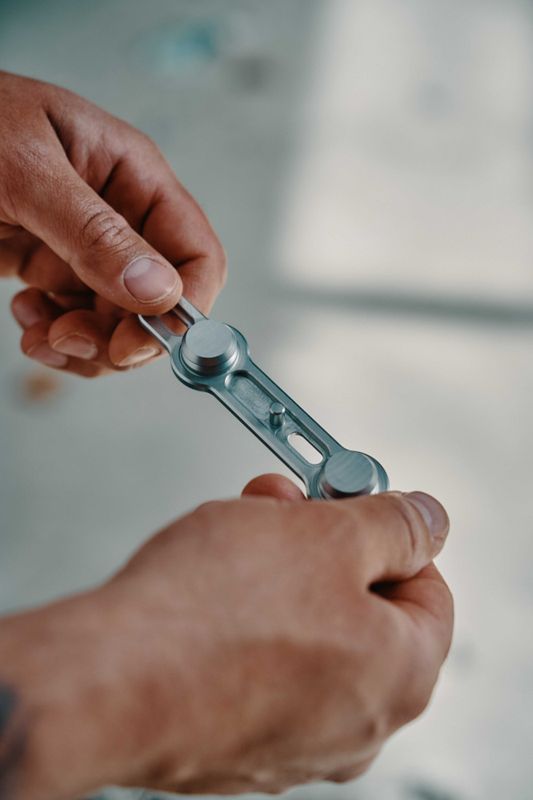 Fidlock TWIST Sykkelbase 10 ÅRS JUBILEUMSFESTE I ALUMINIUM